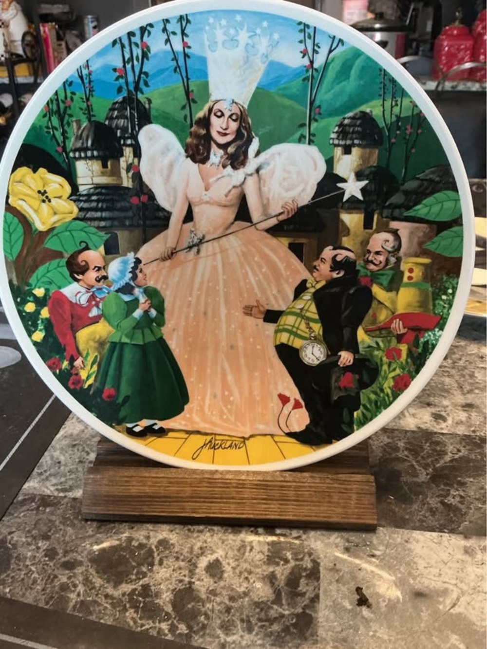 1979 Wizard of Oz Collection "Follow the Yellow Brick Road" Knowles Plate 8.5” 💕